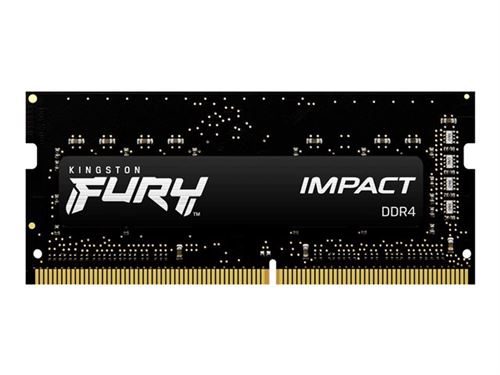 Kingston FURY Impact – DDR4 – Modul – 32 GB – SO DIMM 260 Pins – 3200 MHz / PC4-25600 